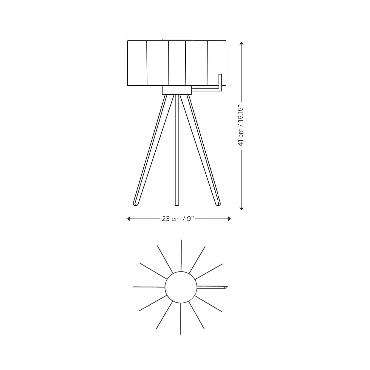 Clock NRH Mini White